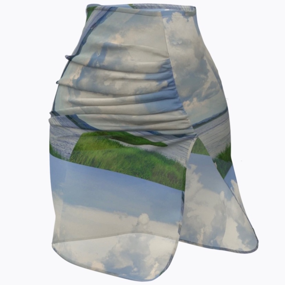 #Hanifa MAI MINI skirt #PinkLabelCongo